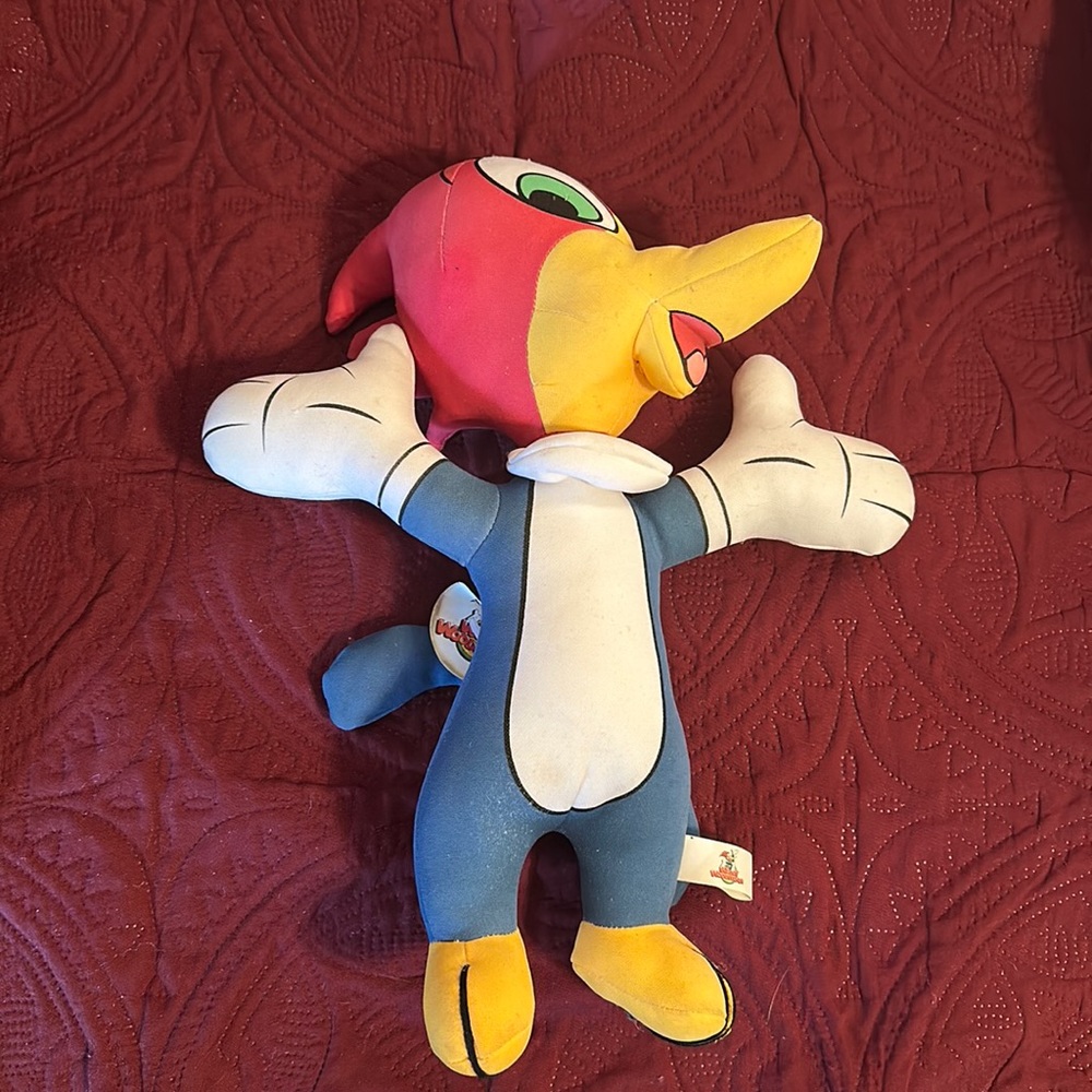 Vintage Woody the Woodpecker stuffed toy